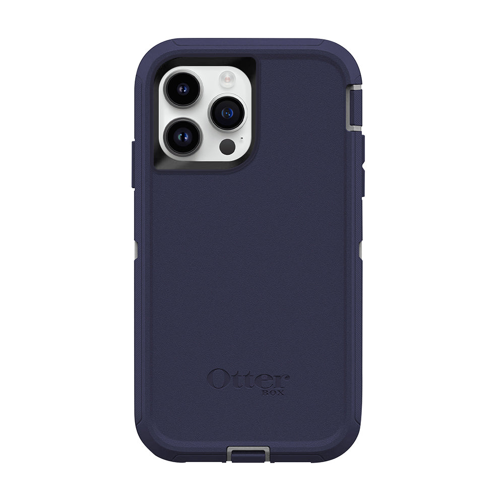 iPhone 15 Pro Case OtterBox Defender Series Case - Navy/ Gray