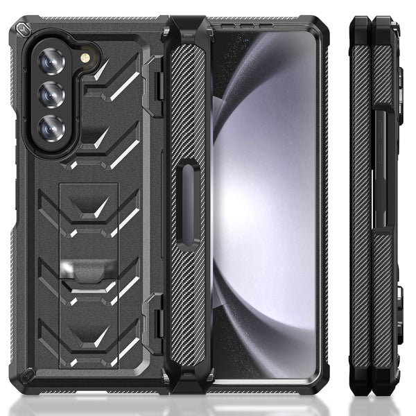 Samsung Galaxy Z Fold5 Case Defender Series- Black