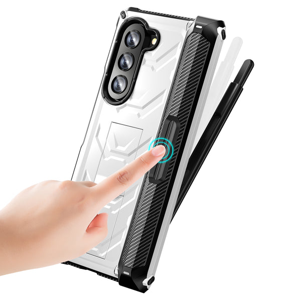 Samsung Galaxy Z Fold5 Case Defender Series - White