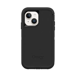 OtterBox Defender Series Case for iPhone 15, iPhone 14, iPhone 13 Case 6.1-inch - Black