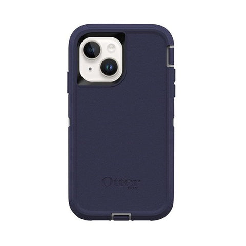 OtterBox Defender Series Case for iPhone 15, iPhone 14, iPhone 13 Case 6.1-inch - Navy/Gray