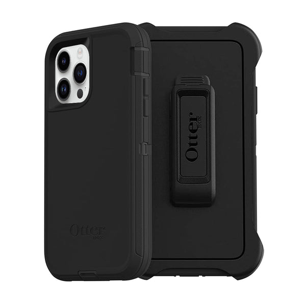 iPhone 14 Pro Case, OtterBox defender Series Case - Black