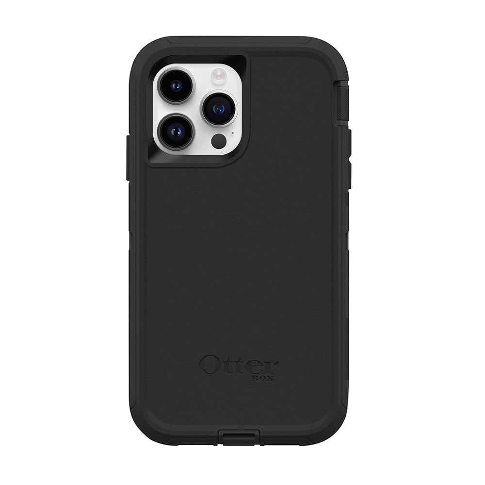 iPhone 14 Pro Case, OtterBox defender Series Case - Black