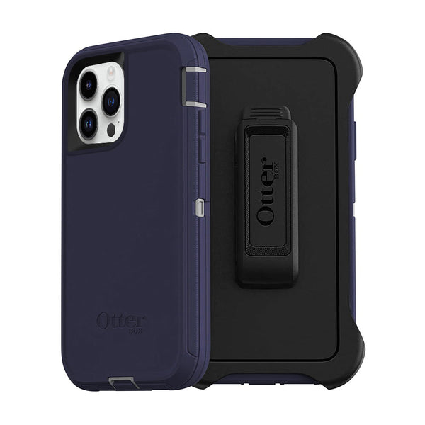 iPhone 15 Pro Max Case OtterBox Defender Series - Navy/ Gray
