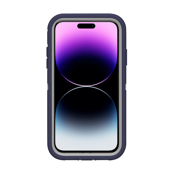 iPhone 15 Pro Max Case OtterBox Defender Series - Navy/ Gray