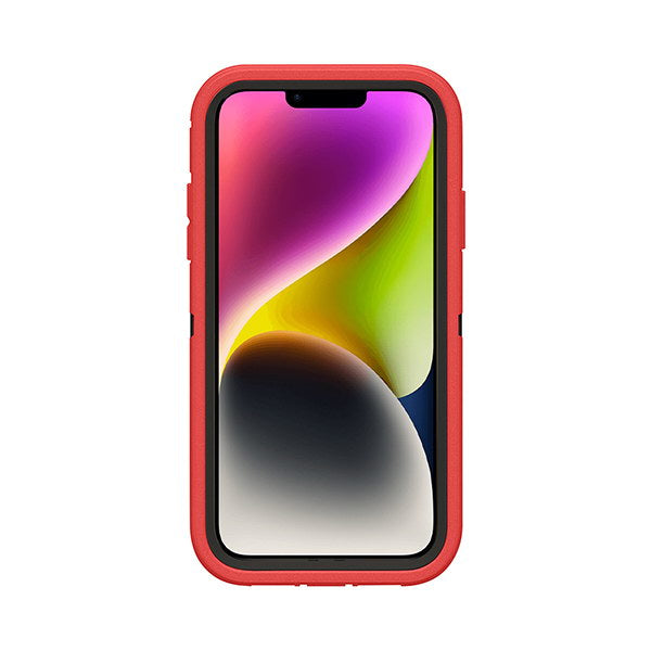 Otterbox Defender Series Case for iPhone 14 | iPhone 13 6.1-inch - Red/Black