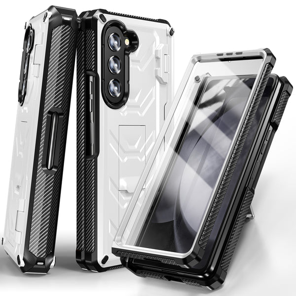 Samsung Galaxy Z Fold5 Case Defender Series - White