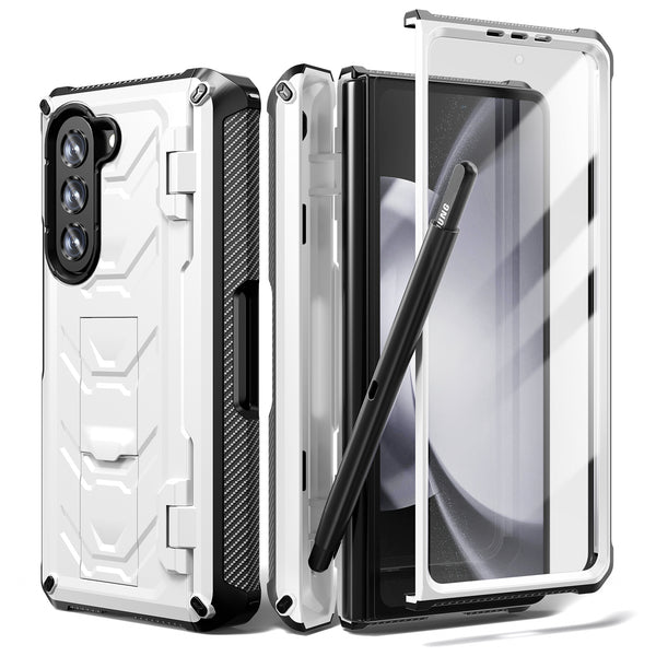 Samsung Galaxy Z Fold5 Case Defender Series - White