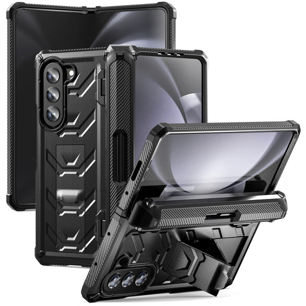 Samsung Galaxy Z Fold5 Case Defender Series- Black