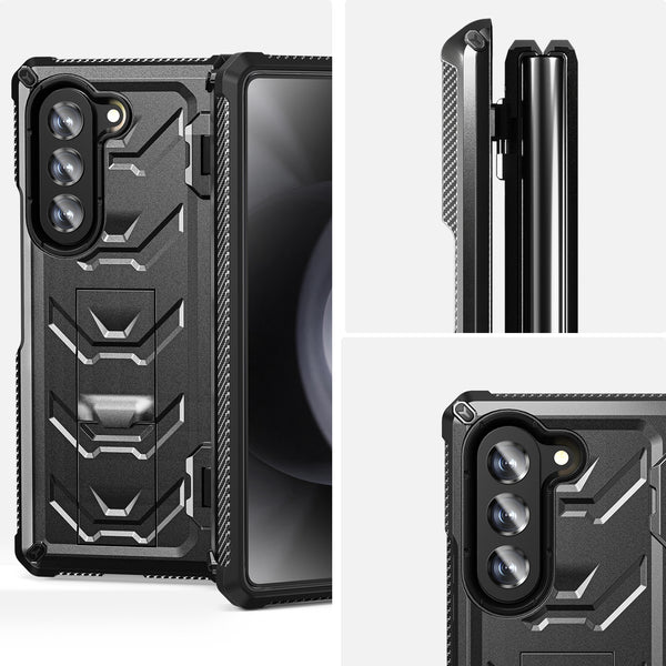 Samsung Galaxy Z Fold5 Case Defender Series- Black
