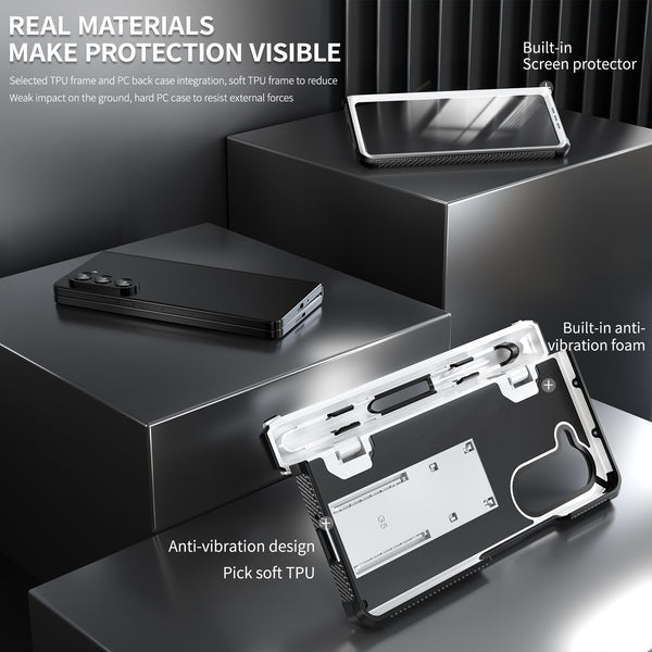 Samsung Galaxy Z Fold5 Case Defender Series - White