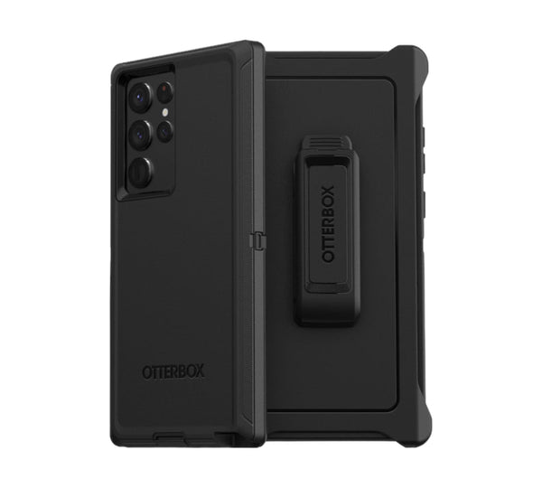 Otterbox Defender Case For Samsung Galaxy S22 Ultra - Black