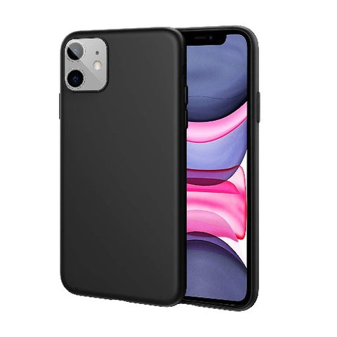 TGVIS Silicone Shockproof Protective Case For iphone 11 6.1 - Black