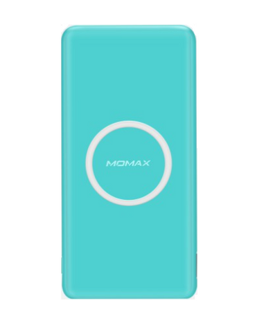 Momax-Q.Power Slim Wireless Charging External Battery Pack - Blue