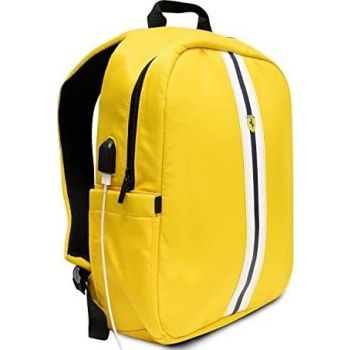 Ferrari laptop bag yellow