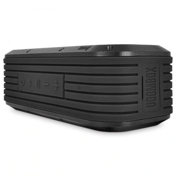 Divoom Voombox-Outdoor Water Resistant and Rugged Bluetooth Portable Speaker with Mic-Black
