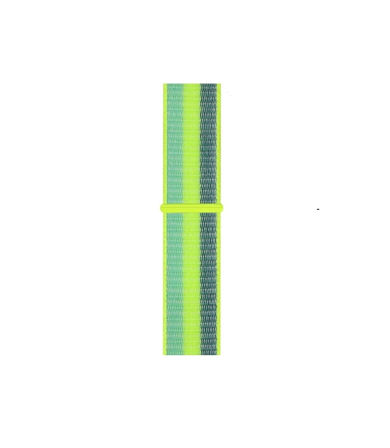 Woven Nylon Apple Watch Sport Loop 42/44MM-Flash Stripe