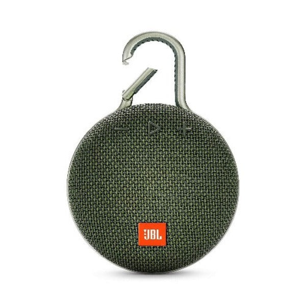 JBL Clip 3 Portable Waterproof Wireless Bluetooth Speaker-Green