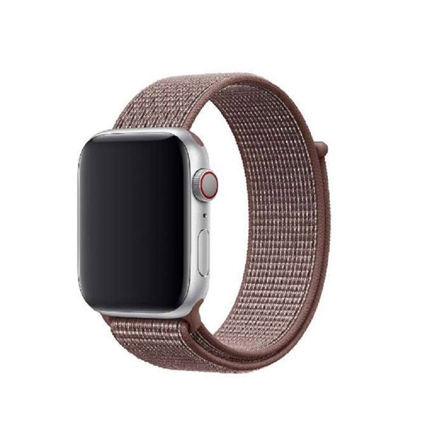 Woven Nylon Apple Watch Sport Loop 42/44MM-Foasted Coffe