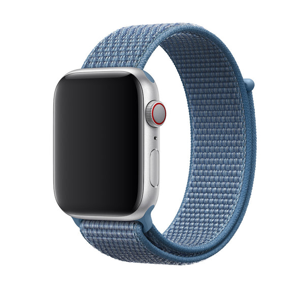 Woven Nylon Apple Watch Sport Loop 42/44MM-Cap Cade Blue