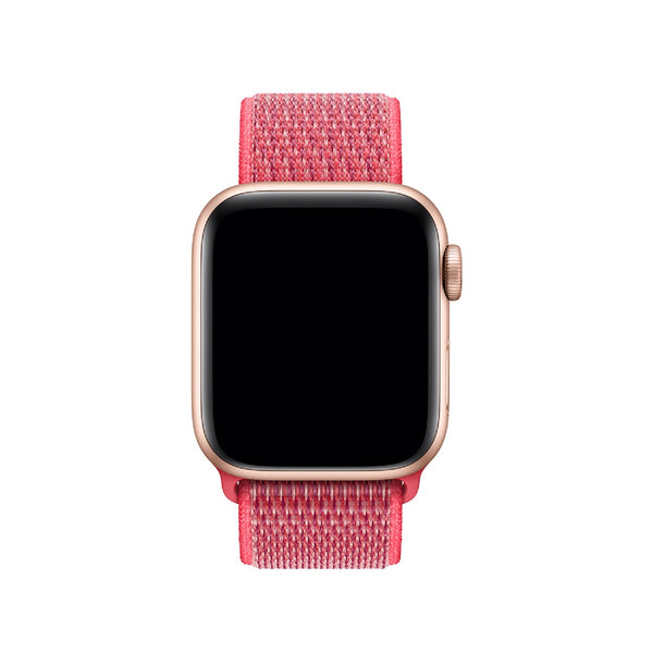 Woven Nylon Apple Watch Sport Loop 42/44MM-Hibiscus