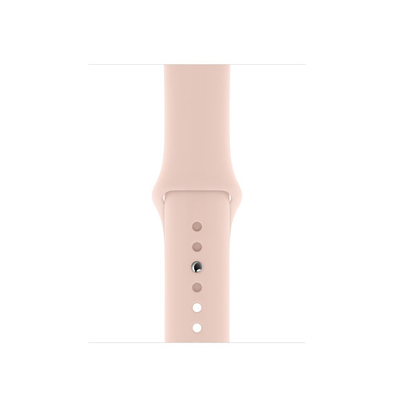 Silicone Sport Band For Apple Watch 42/44M-Pink Sand