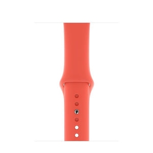 Silicone Sport Band For Apple Watch 42/44M-Nectarine