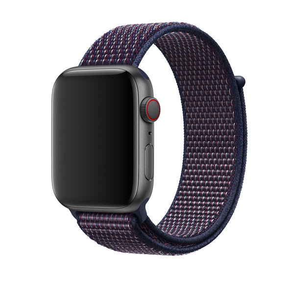 Woven Nylon Apple Watch Sport Loop 42/44MM-Indigo