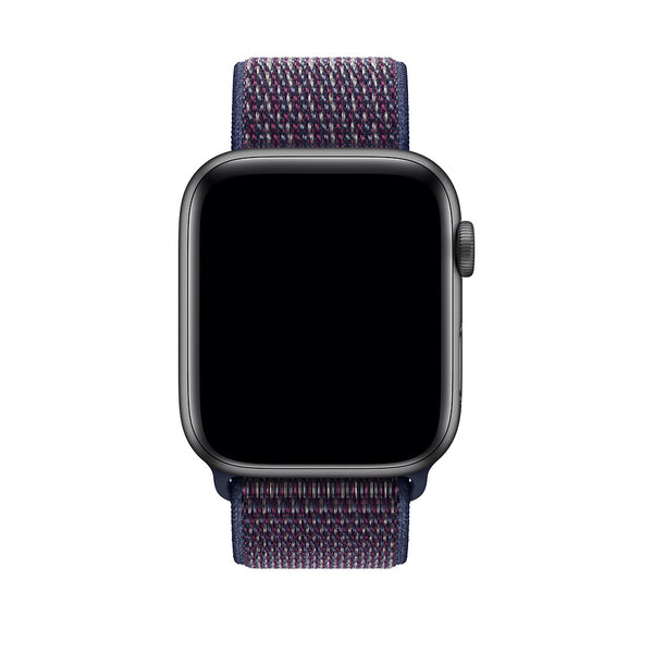 Woven Nylon Apple Watch Sport Loop 42/44MM-Indigo