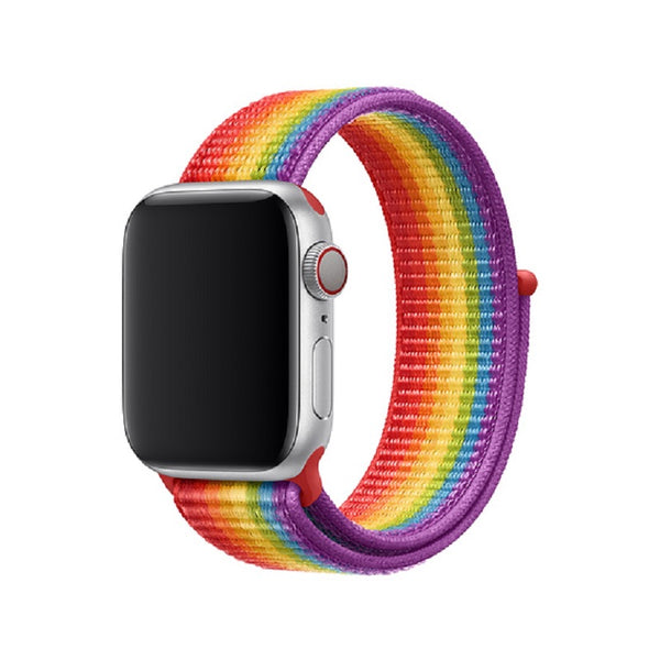 Woven Nylon Apple Watch Sport Loop 42/44MM-Pride Edetion