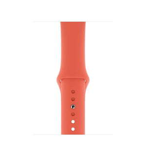 Silicone Sport Band For Apple Watch 38/40M-Clementine