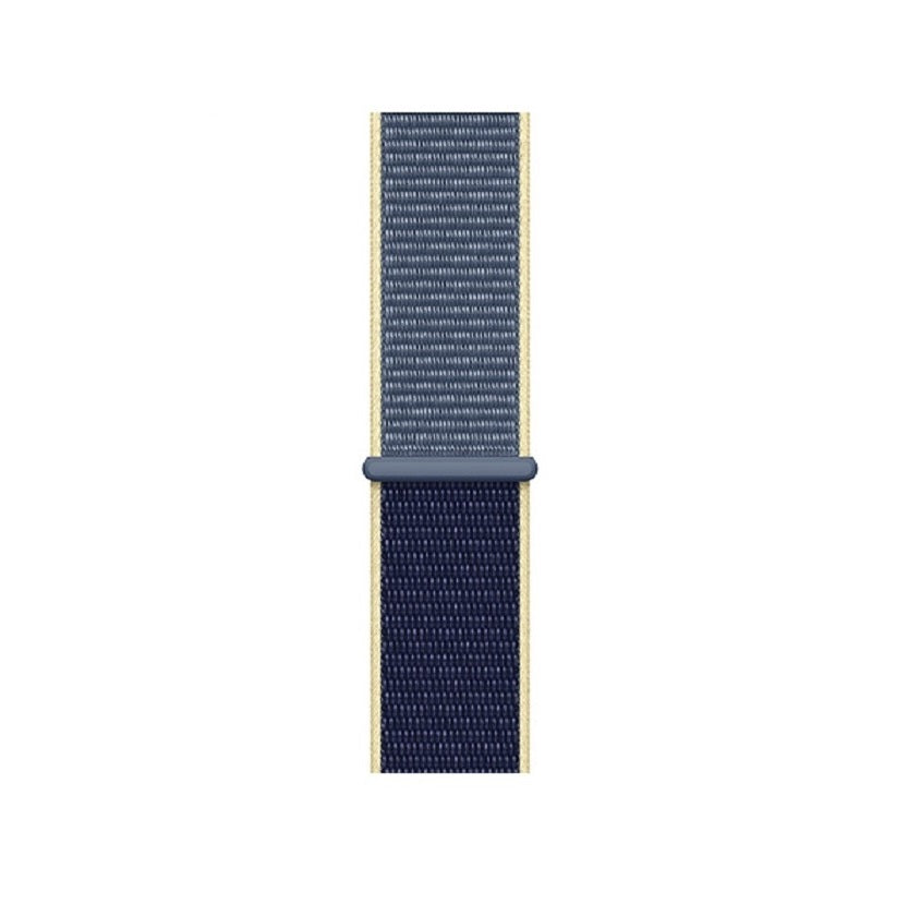 Woven Nylon Apple Watch Sport Loop 42/44MM-Alaskan Blue