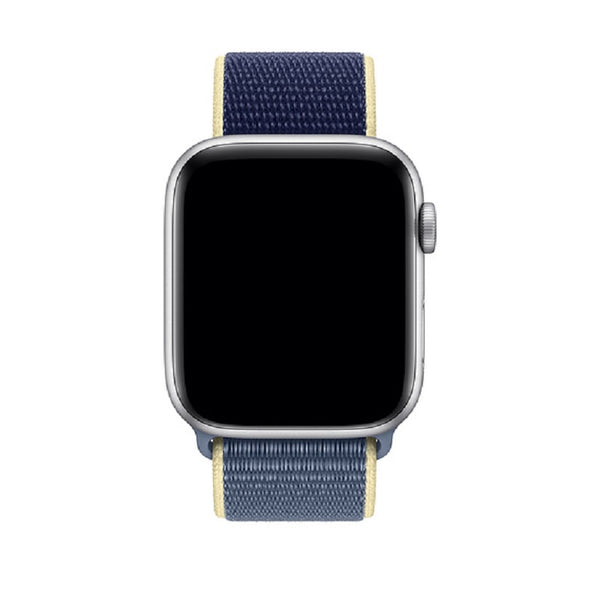 Woven Nylon Apple Watch Sport Loop 42/44MM-Alaskan Blue