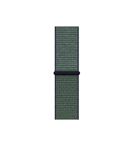 Woven Nylon Apple Watch Sport Loop 22MM-Midnight Fog