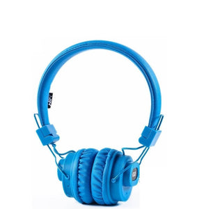 Nia X5SP Wireless Sound Bluetooth V4.2 Headphone With Speaker - Blue