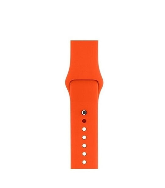 Silicone Sport Band For Apple Watch 42/44M-Orange