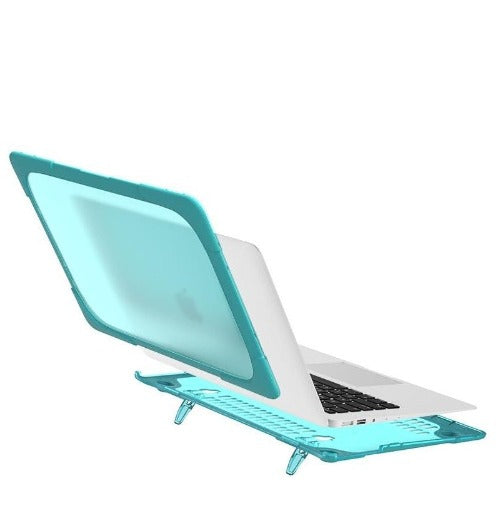  MacBook Air 13-inch (A1369 / A1466) - Dual Material full Protective Cover Case-Light Blue