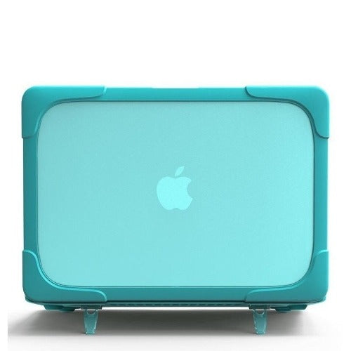  MacBook Air 13-inch (A1369 / A1466) - Dual Material full Protective Cover Case-Light Blue