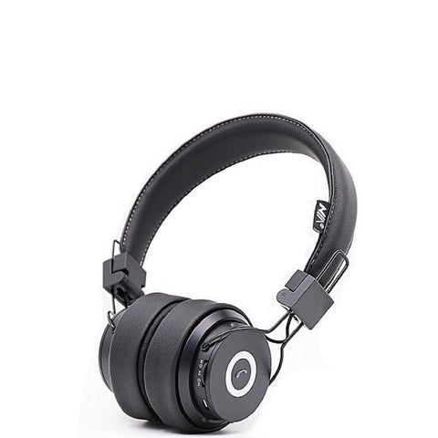 Nia X6 5-in-1  Bluetooth Headphone - Black