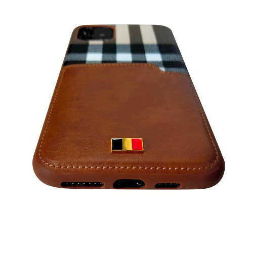 Mentor VII Wallet Case Designed for iPhone 11 6.1-inch - Brown