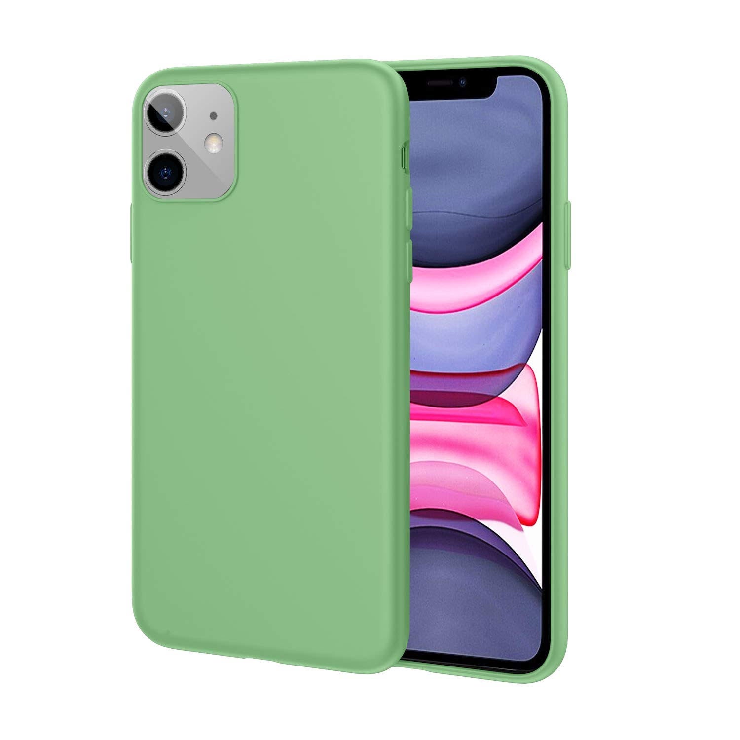 TGVIS Silicone Shockproof Protective Case For iPhone 11 6.1-inch - Green