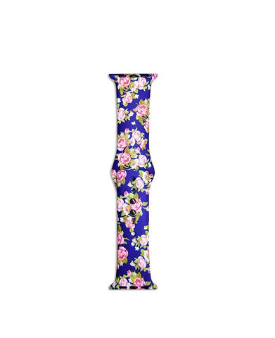 Silicone Floral -Romantic Flower for Apple Watch Band 38/40 MM