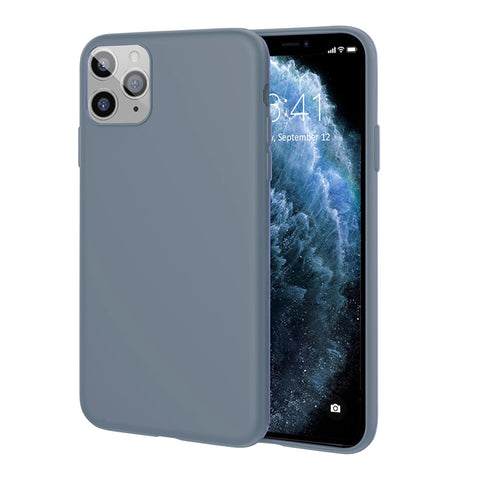 TGVIS Silicone Shockproof Protective Case For iphone 11 Pro Max 6.5- Grey